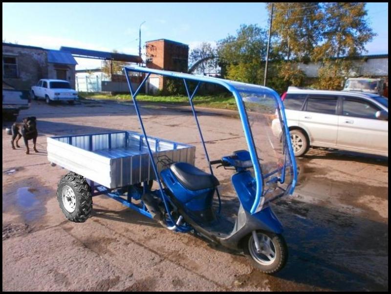 Scooter с кабины своими руками