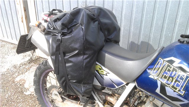 Кофр на Suzuki Djebel 250