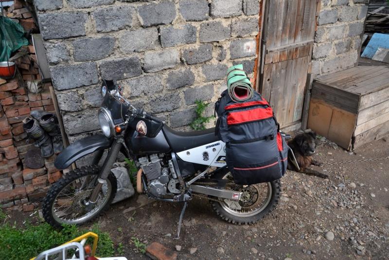 Кофр на Suzuki Djebel 250