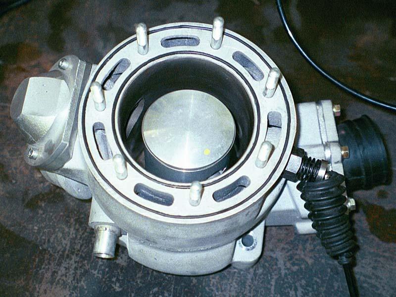 Motocross 2 cylinder 2 stroke