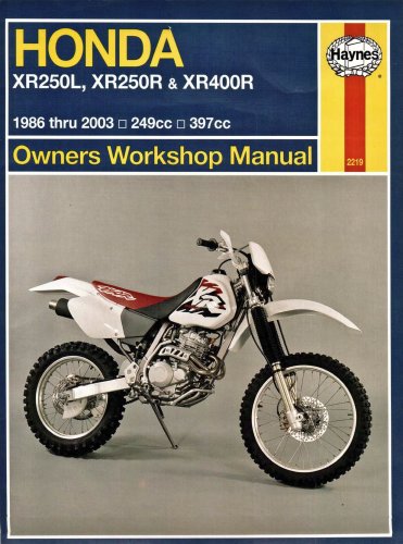 Owners WorkshopManual Honda XR-250L,XR-250R&XR-400R